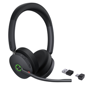 Aux headphone with microphone for office work study