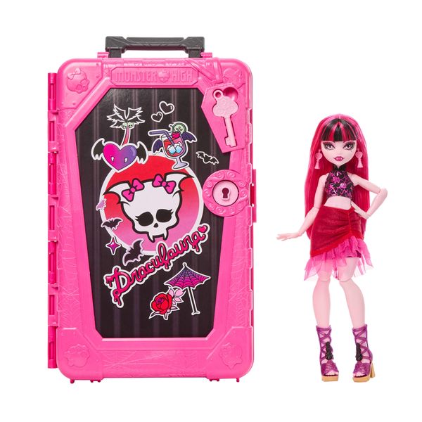 Monster High Skulltimate Secrets Gore-geous Oasis Playset, Draculaura Doll
