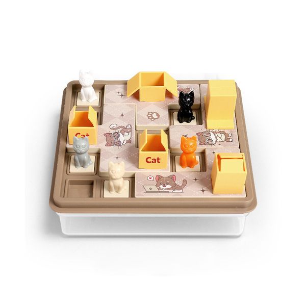 Puzzle Logic Game IQ Training Spatial Planning Animal Theme Toy