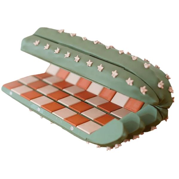 Cactichess Roll up Cactus Chess Set,Portable Cactichess Travel Chess Board