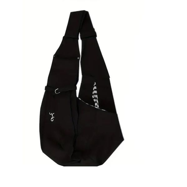 1 Piece of Large-Capacity Adjustable Sling Breathable Pet Bag