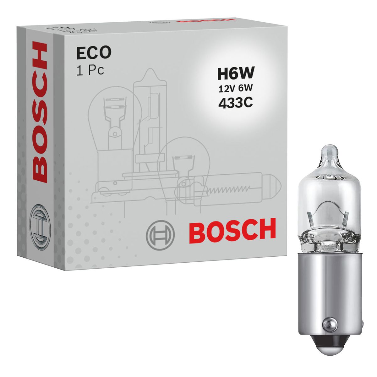 Bosch Headlight Bulb Pure Light Automotive Bulb W5W 12V 5Watt 10 x Bulbs -  Better Buys South Africa
