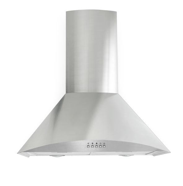 Falco - 60CM Slant Side Stainless Steel Chimney Extractor
