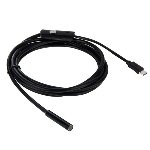 5by5 Waterproof Endoscope/Borescope 8mm Lens,5m Length-Android OTG &amp; Widows