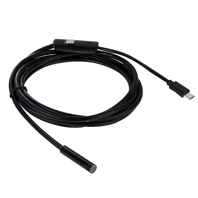 5by5 Waterproof Endoscope/Borescope 8mm Lens,5m Length-Android OTG ...