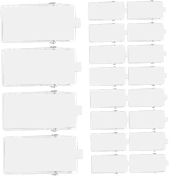 50pcs DIY Craft Clips Self-Adhesive Spring Clips Plastic Sticky Hanging