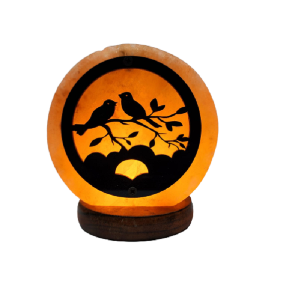 Himalayan USB Sparrow Shaped 3D Salt Lamp (Small) - AW