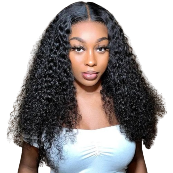 16 inch Jerry Curl Ear to Ear Full Frontal Lace Bob Wig