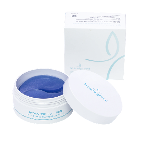 Korean Beauugreen Coral &amp; Aqua Hydrogel Eye Patch