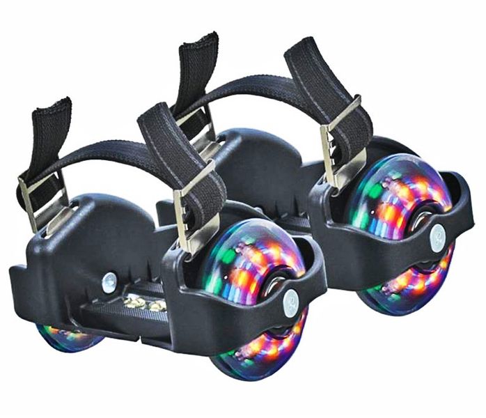 Adjustable Flashing Roller Skates Hot Wheels - Small Whirlwind Pulley