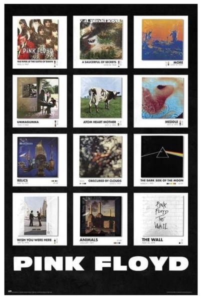Pink Floyd (Album Covers) Poster