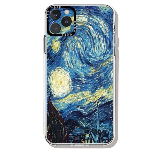 Oil Painting Cover compatible iPhone XS Max
