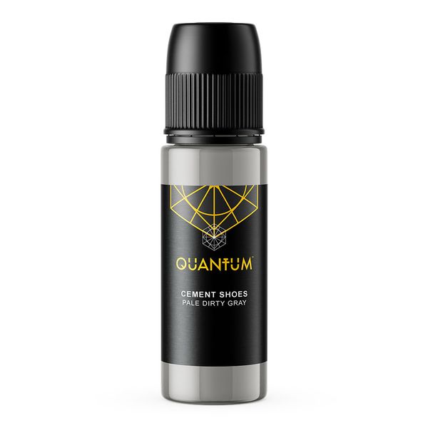 Quantum Premium PRO Tattoo Ink (Made in U.S.A) - Cement Shoes Grey (30ml)