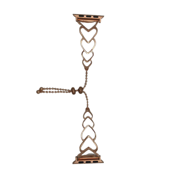 Dainty Hollow Heart Watch Strap for Apple Watch - 42/44/45/49mm