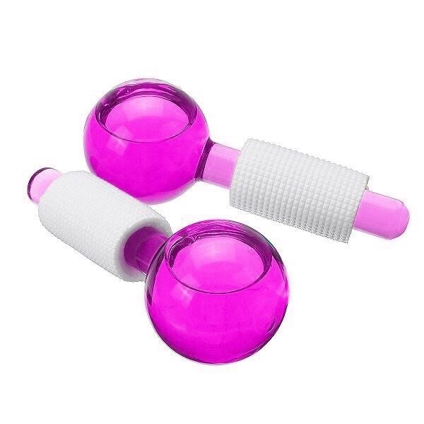 Beauty Crystal Ball Facial Cooling and Eye Massage Pink Shop Today