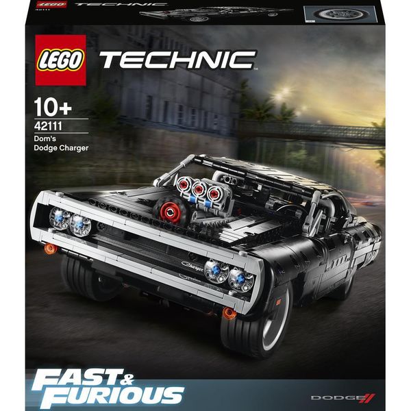 LEGO® Technic™ Dom’s Dodge Charger 42111 Building Toy Cars - 1077 Pieces