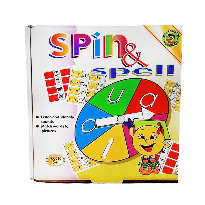 Smile Educational Toys Spin & Spell English Age 5+ Shop Today. Get it