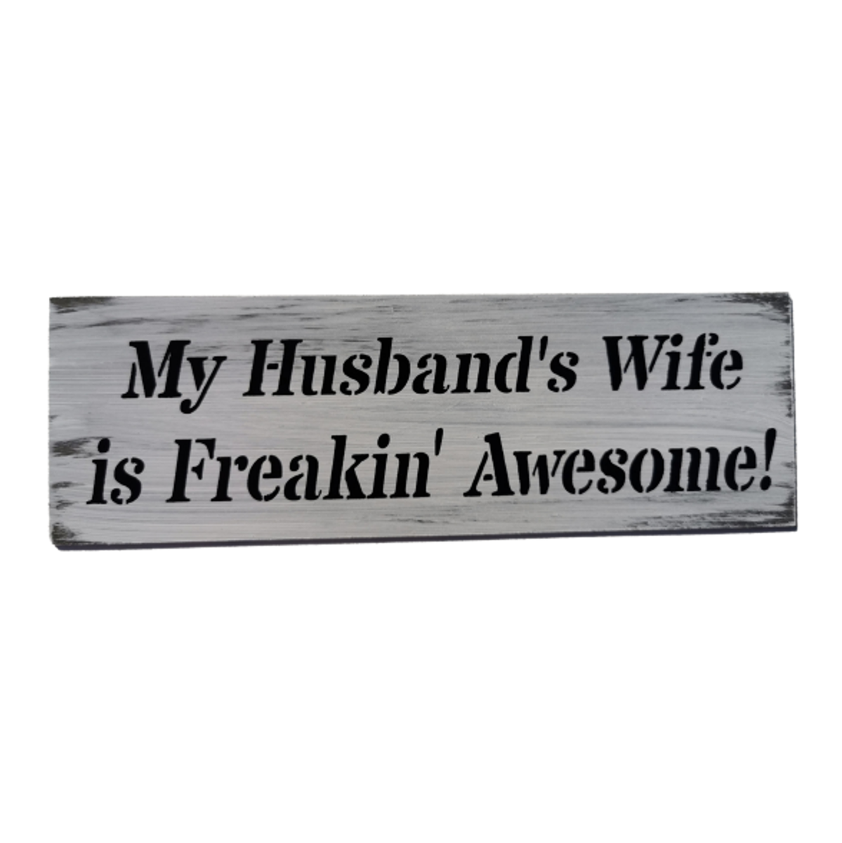 Wood Home Decor Wall Art - My Husband's Wife | Shop Today. Get it ...