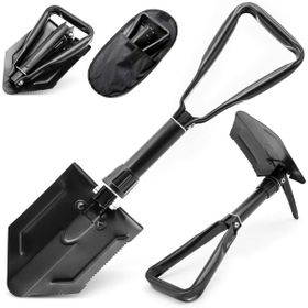 Multifunctional Camping Folding Shovel - Black | Shop Today. Get