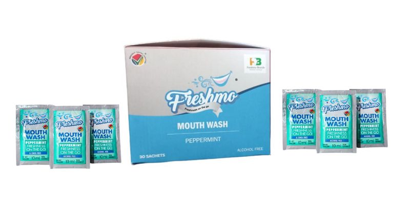 Freshmo mouthwash on the go sachets (30x10ml)