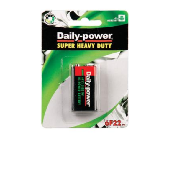 Daily Power - 9 Volt Battery- Pack Of 3