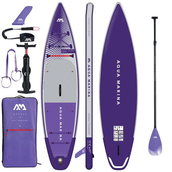 Aqua Marina Coral Touring 11'6" Night Fade SUP (Stand Up Paddleboard)
