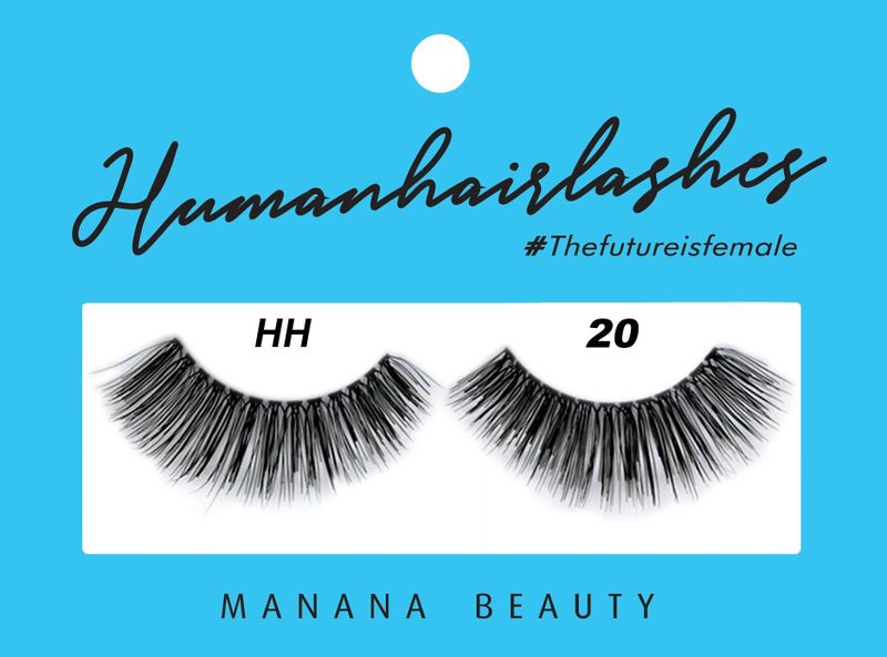 Manana Human Hair Eyelashes - Zuri
