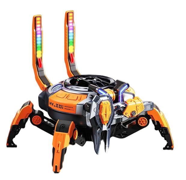 Portable Wireless Speaker in the form of a Mechanical Crab XO F52