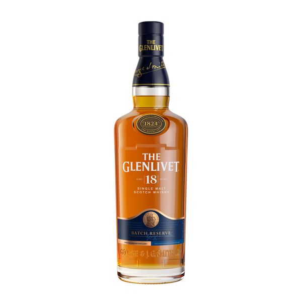 The Glenlivet 18 Year Old Single Malt Scotch Whisky 750ml