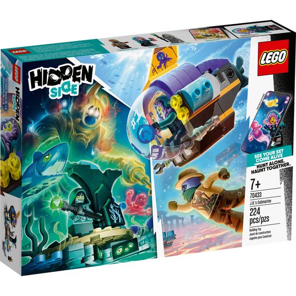 LEGO Hidden Side J.B.'s Submarine 70433 | 7+ Yrs