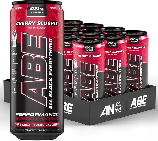 Applied Nutrition ABE Pre Workout Cans (12 x 330 ml) - Cherry Slushie