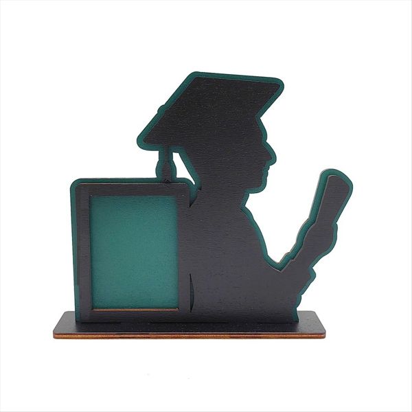 Class of 2024 Graduation Frame Wooden Graduation Picture Frame C