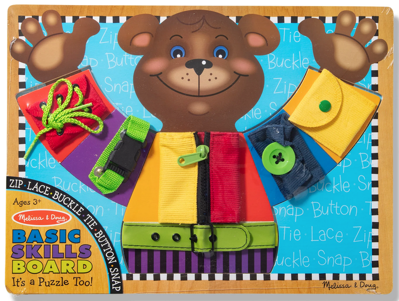 Melissa &amp; Doug Basic Skills Puzzle Board