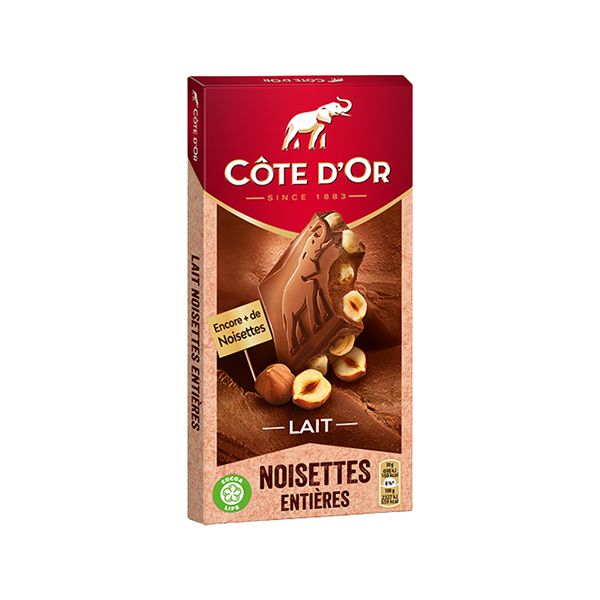 Cote D'Or Lait Noisettes Entieres Whole Hazelnuts - 180g