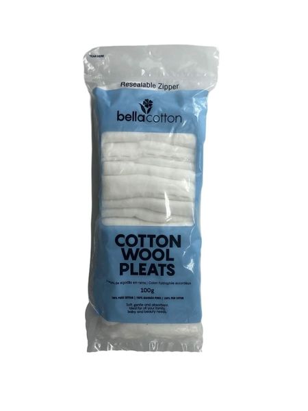 Bella Cotton - 2 Packs Wool Pleats 100g