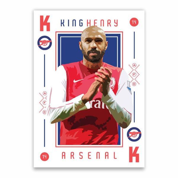King Henry Arsenal Poster - A1