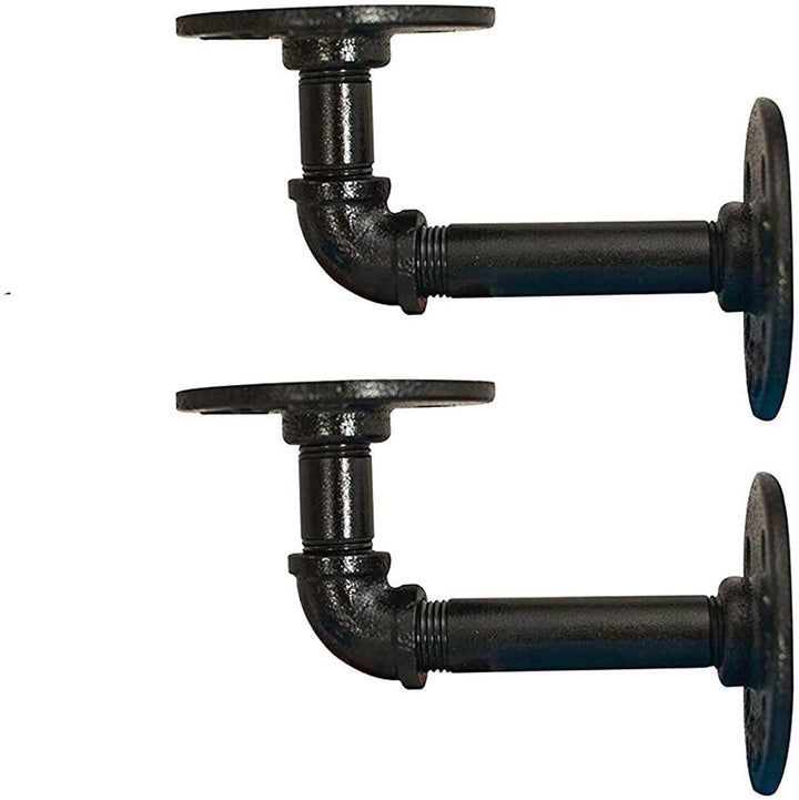 Pipe Shelf Bracket Set of 2