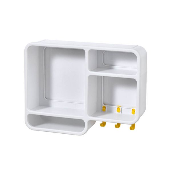 Bathroom Shower Wall Mount No Drilling Versatile Storage Rack for Face Wash