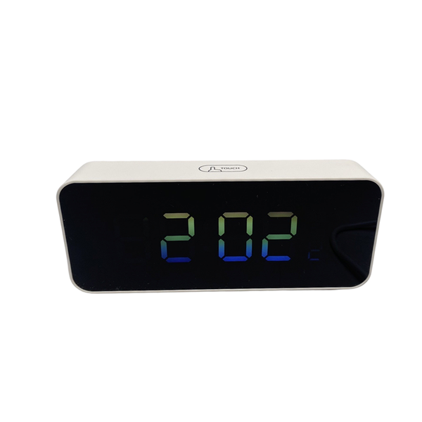 LED Alarm Clock with Temperature Display