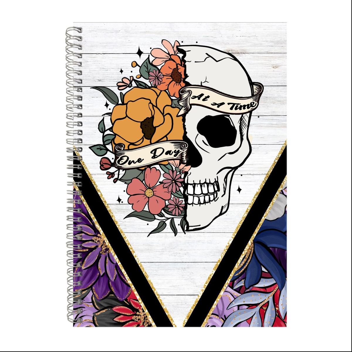 Skeleton Flower Gift Idea A4 Notepad 261 | Shop Today. Get it Tomorrow ...