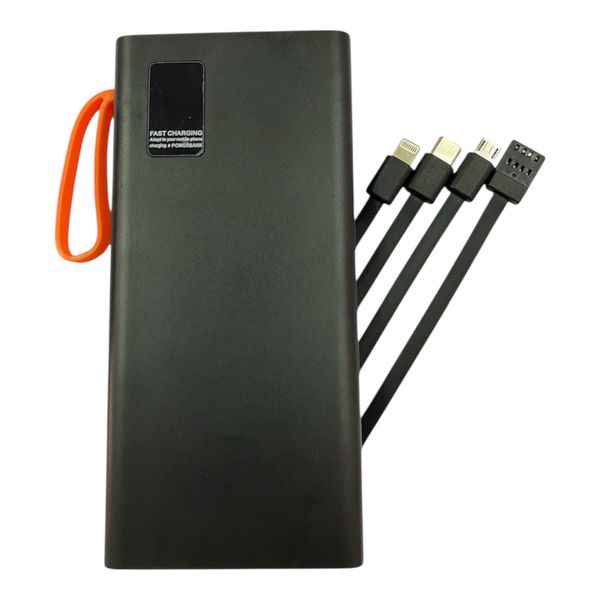 20000mAh Power Bank (BA-0093) | 4 Built-in Cables (Type-C/Lightning/Micro)