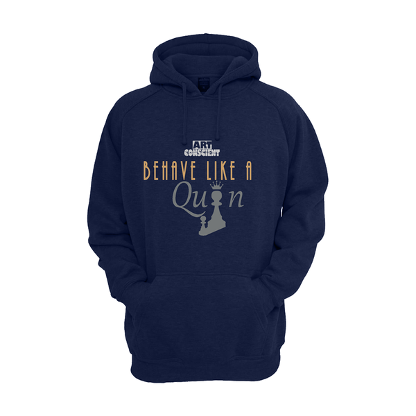 Behave Like a Queen - Navy Blue