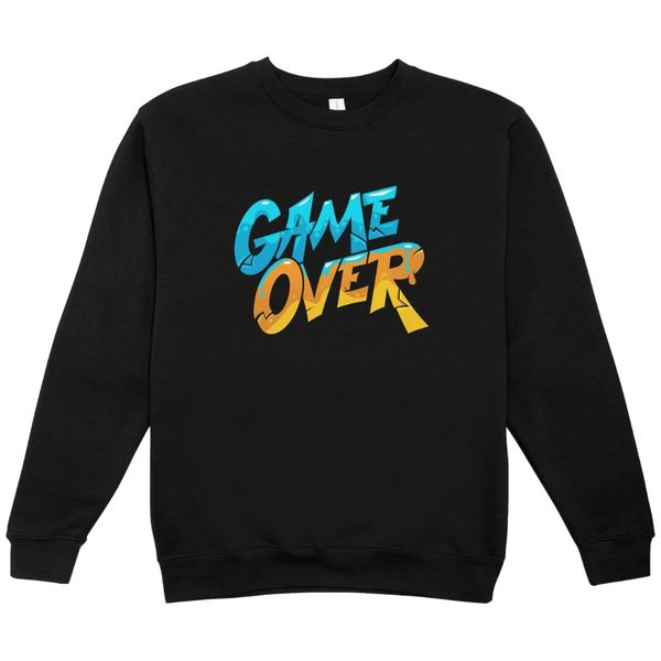 Game Over Kids Black Sweater