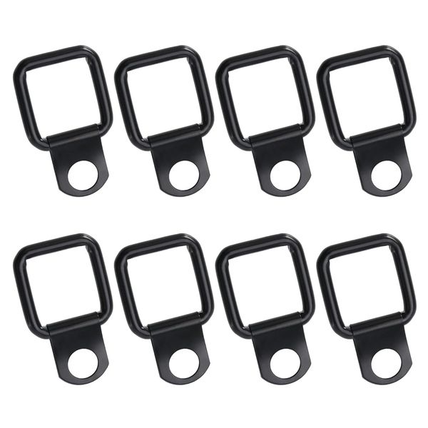 Tool DIY Heavy Duty D-Ring Tie Down Fasteners Set Of 8 - 8cm