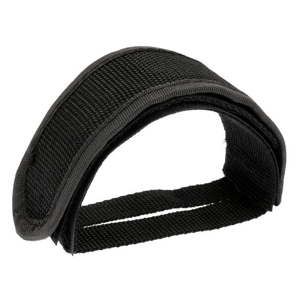 Bicycle Anti-slip Double Adhesive Straps Pedal Toe Clip black