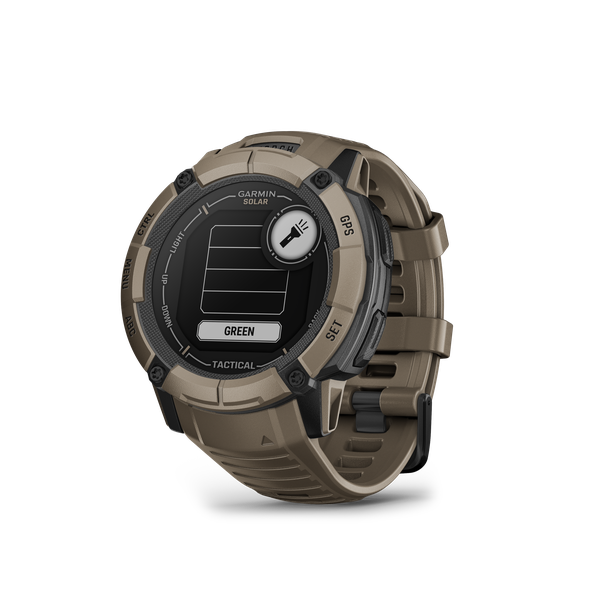 Garmin Instinct 2X Solar - Tactical Edition, Coyote Tan
