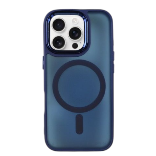 Premium Frosted MagSafe Case Compatible IPH16P - Blue