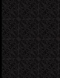 Black on Black Wallpaper Pattern: Everyday Notebook