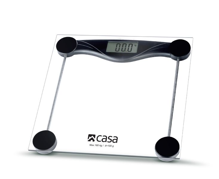 Casa- Digital Clear Glass Bathroom Scale