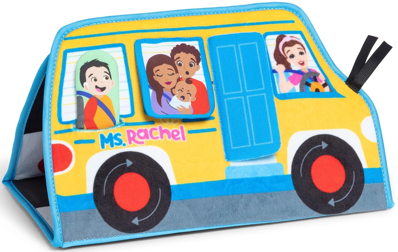 Ms. Rachel Official Tummy Time Activity Bus Folding Play Mat